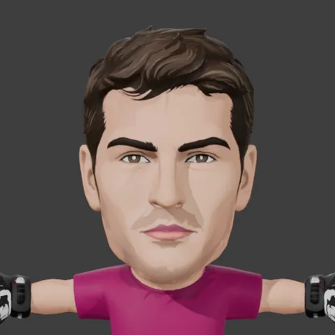 Retrato de Casillero, arquero