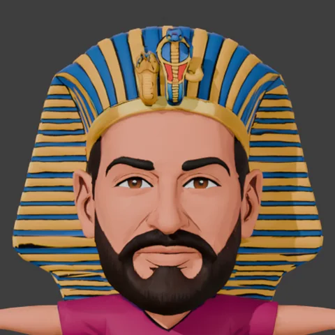Retrato de El Faraón