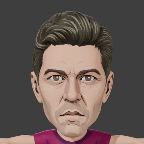 Retrato de El Muñeco
