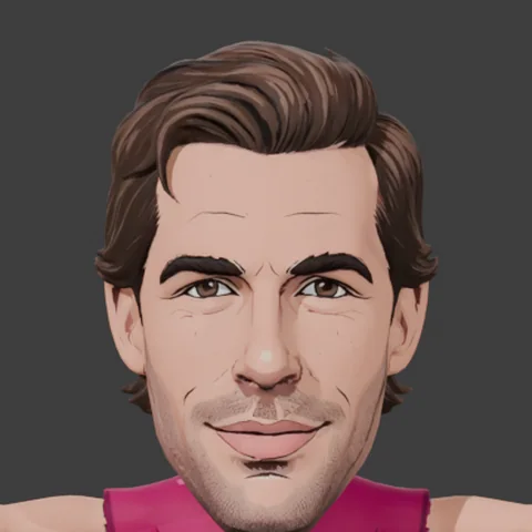 Retrato de Van The Man