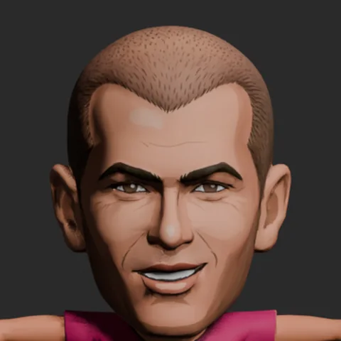 Retrato de Zizou